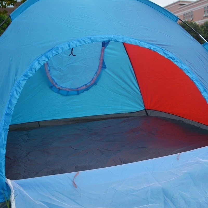 Cheap Goat Tents Windproof Camping Tent 3 4 Person High Attitude Tent 200x200x130cm Detachable Separated  Double Layer Outdoor Tent for Camping Tents 